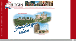 Desktop Screenshot of burgensaale.de