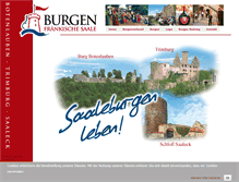Tablet Screenshot of burgensaale.de